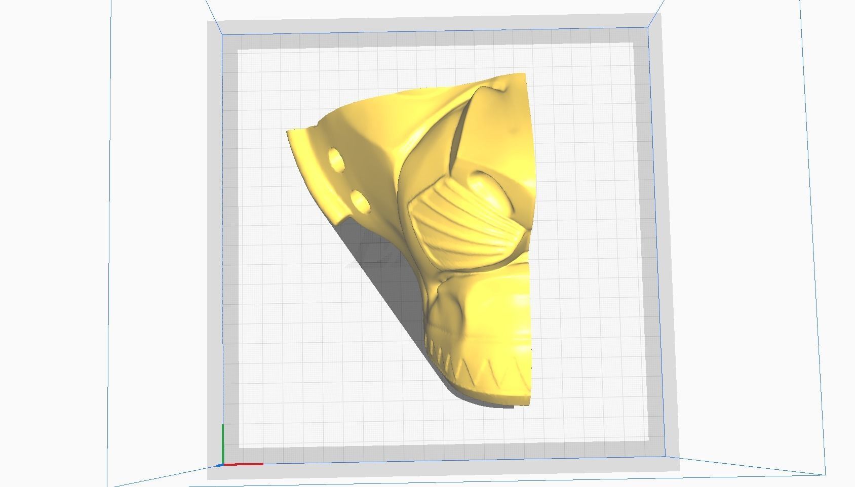 The Lion King Musical Mufasa Mask Head Mufasa Maske Kopf 3D print model_2