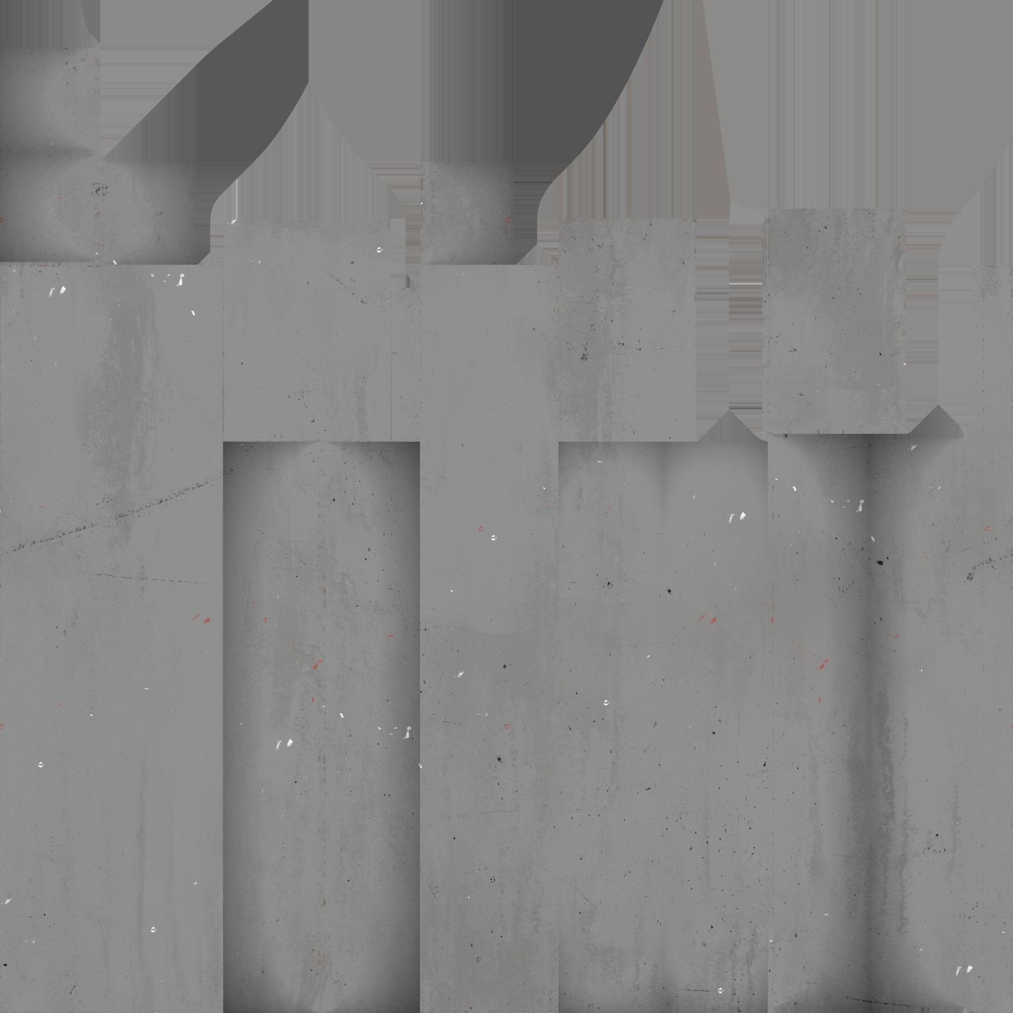 Old counters Low-poly 3D model_6