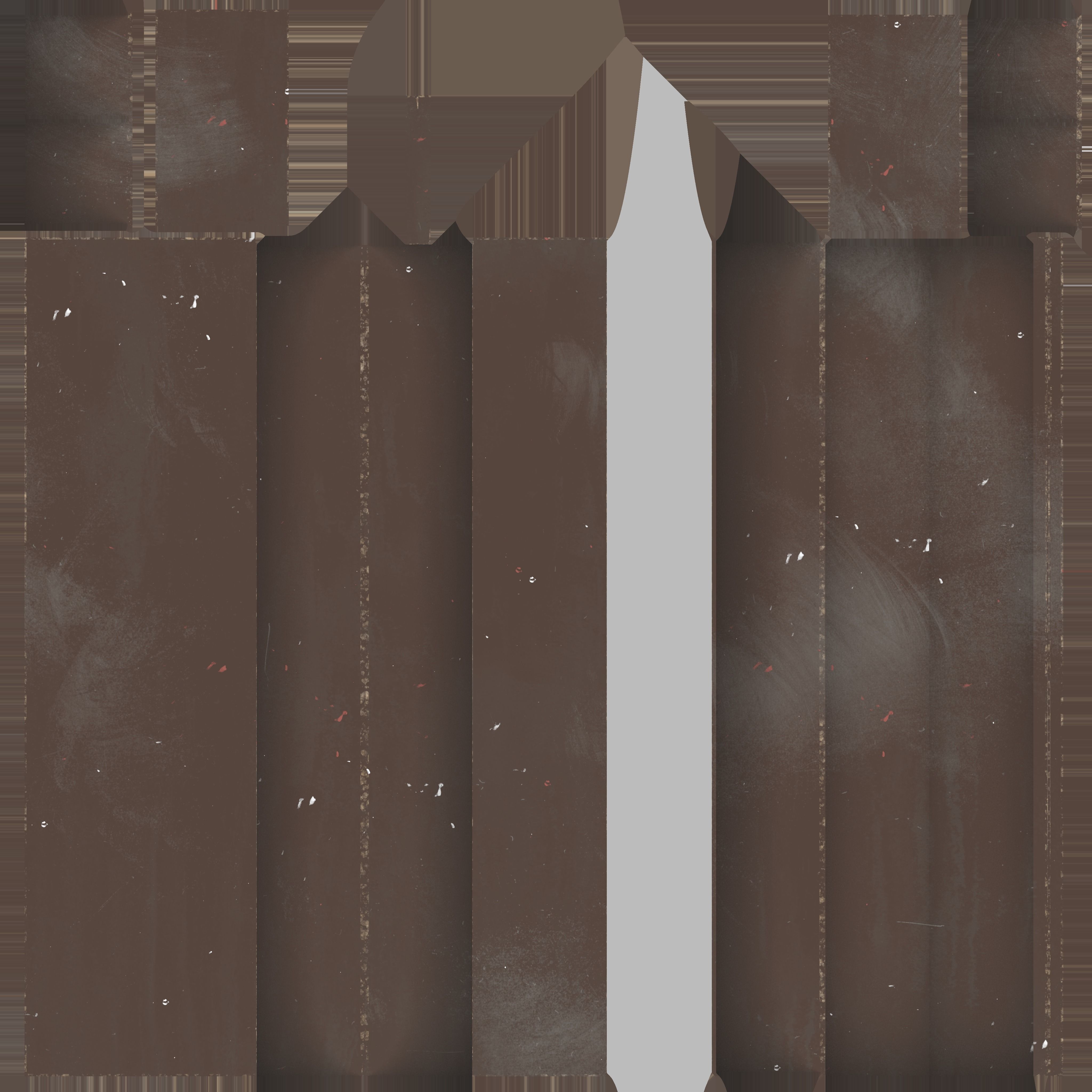 Old counters Low-poly 3D model_9