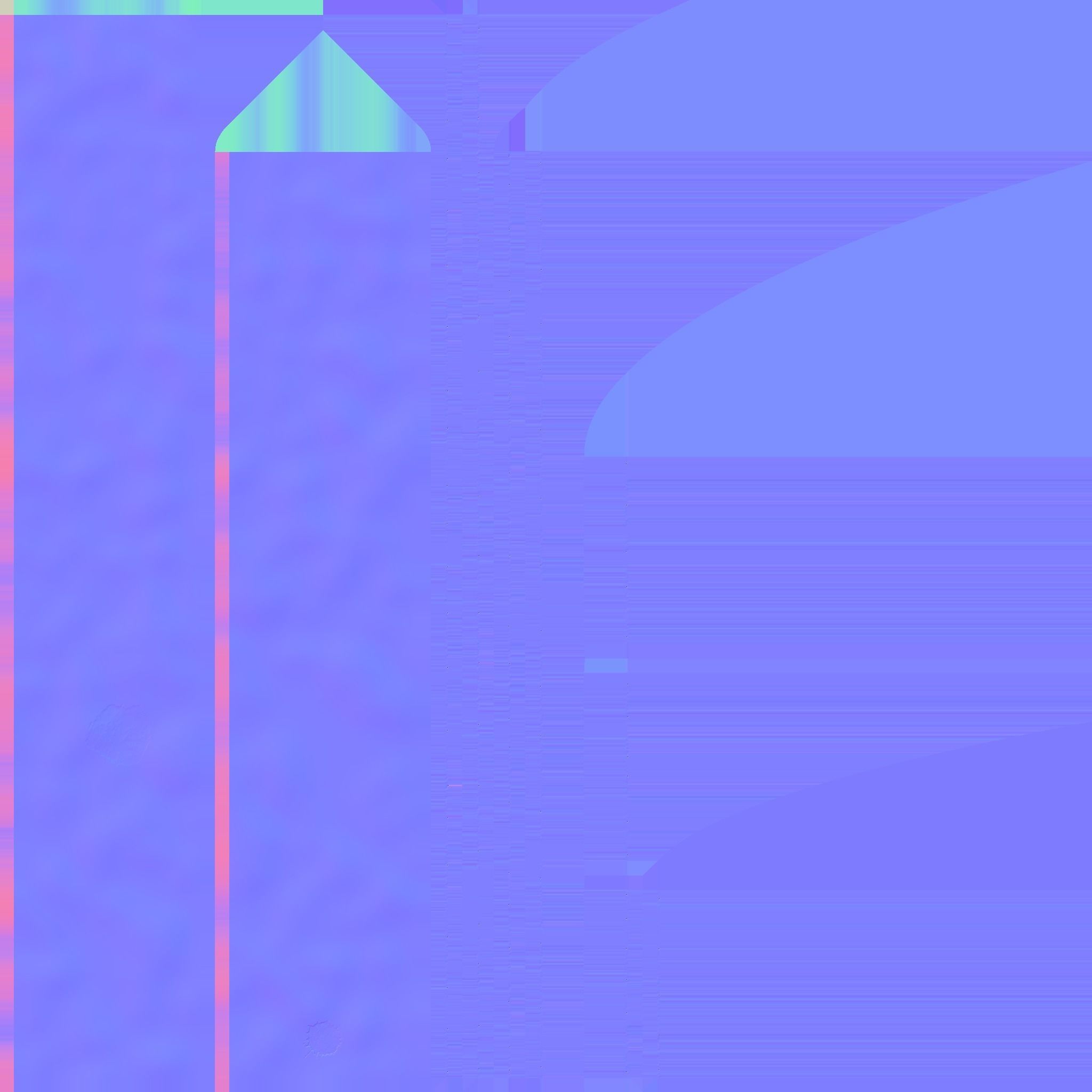 Old counters Low-poly 3D model_3