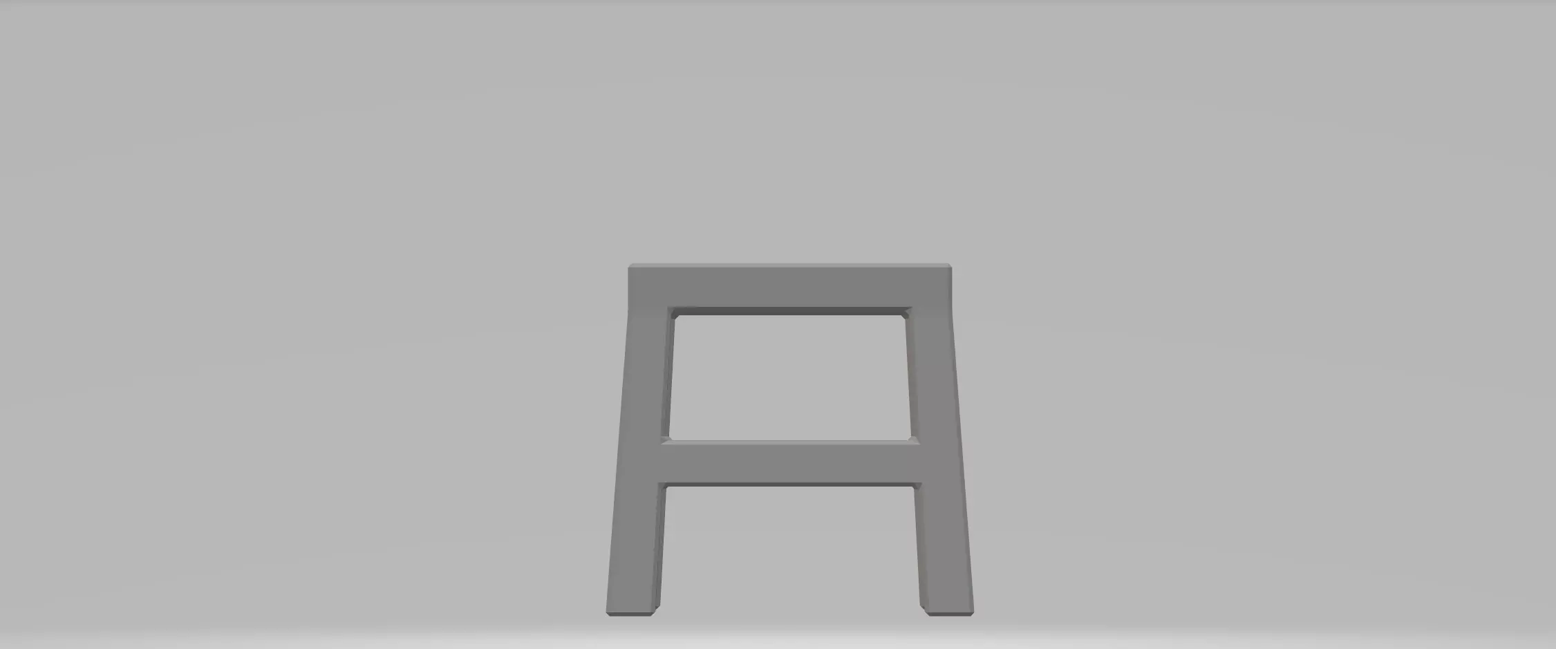 Footstool stool Free 3D print model_0