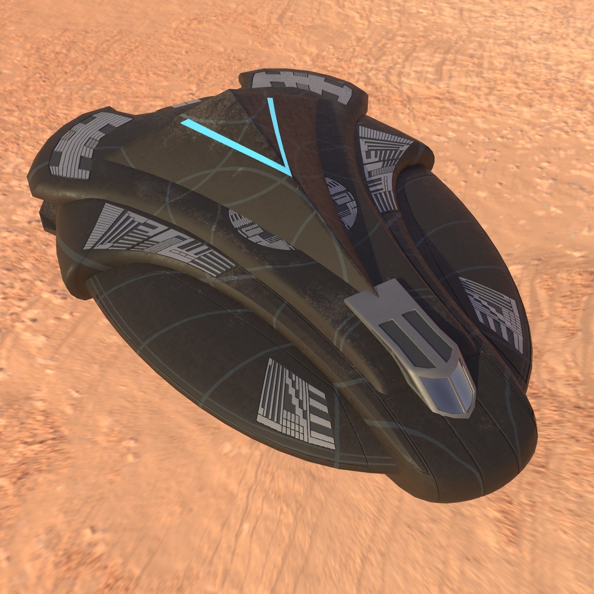 Hi-poly Alkesh 3D model_7