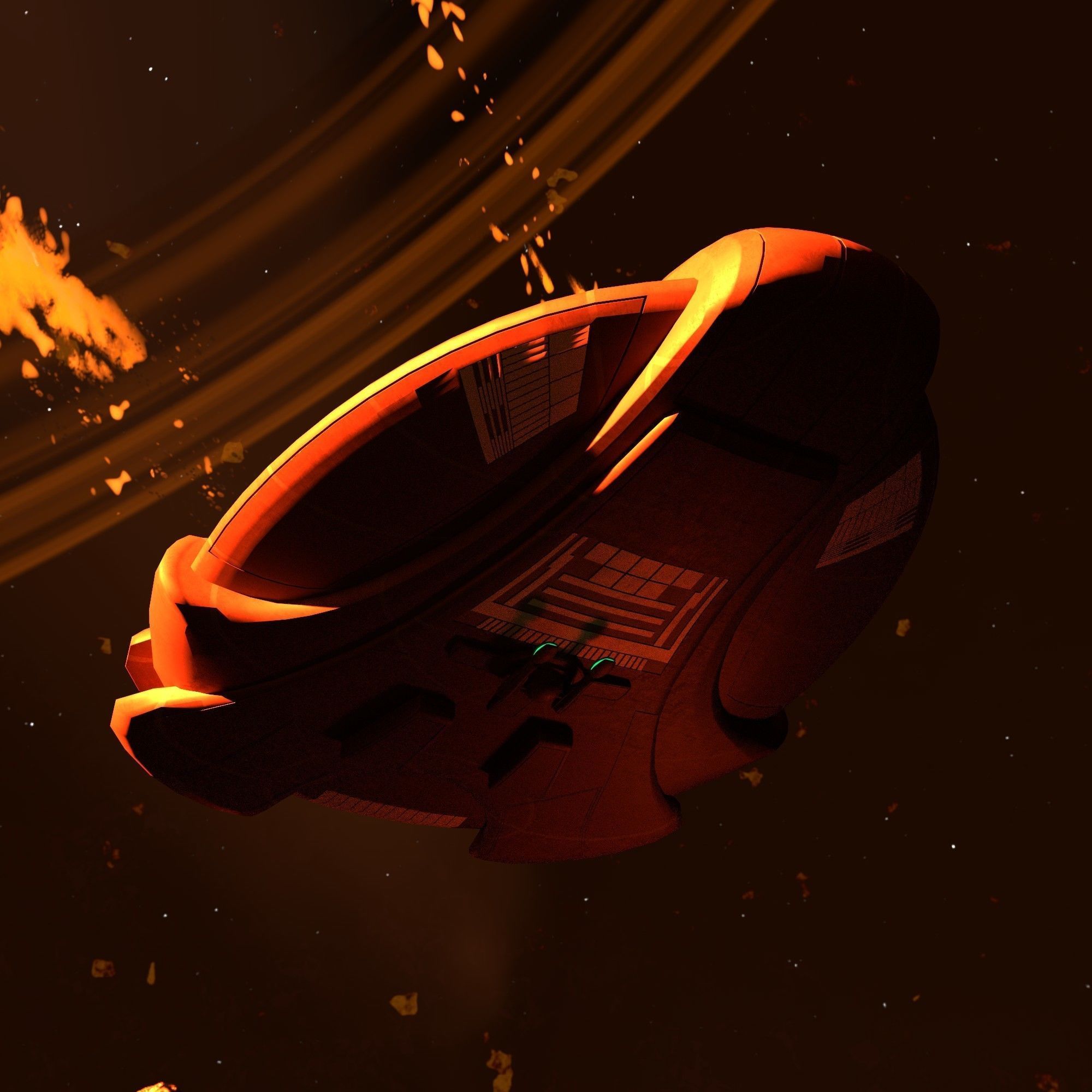 Hi-poly Alkesh 3D model_11