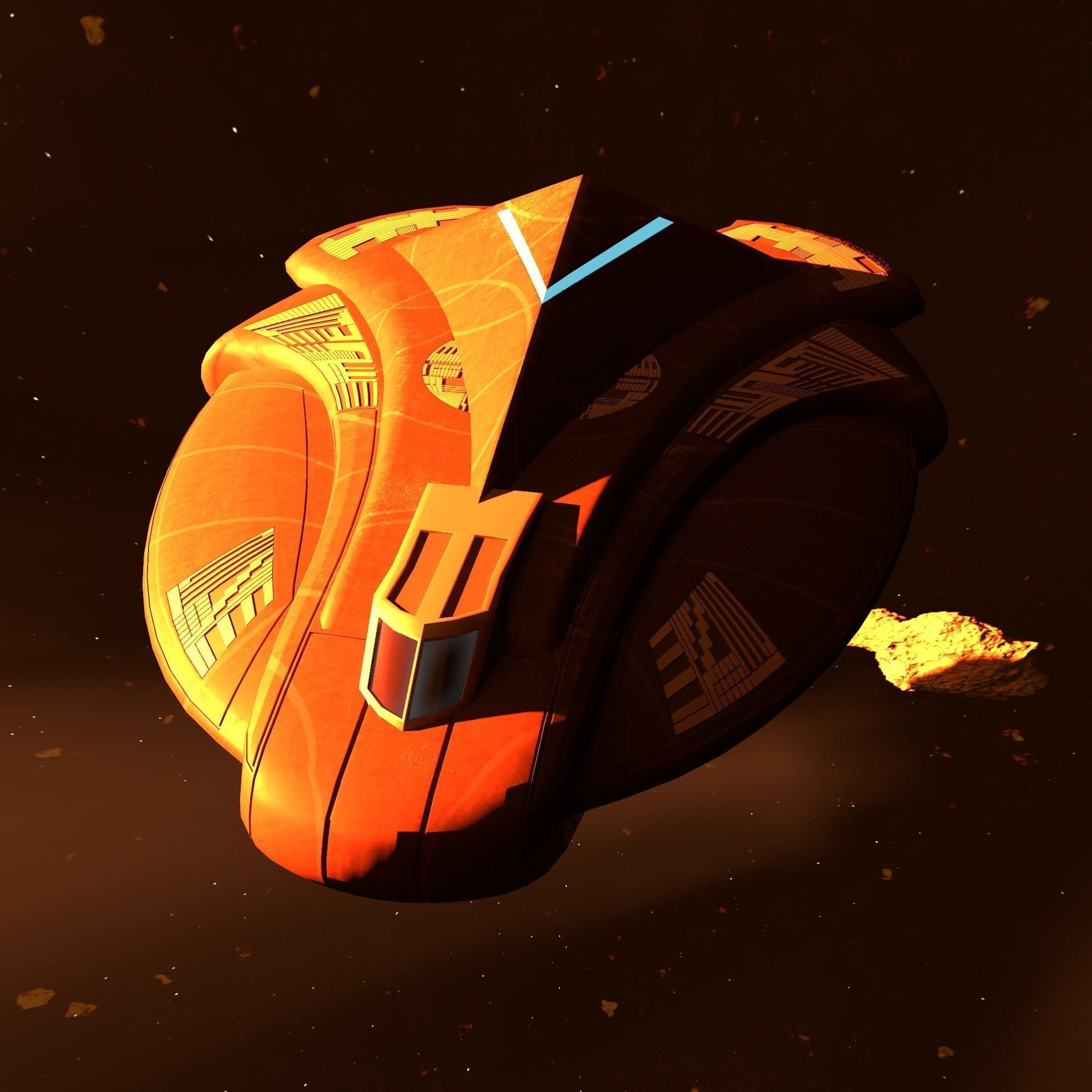 Hi-poly Alkesh 3D model_10