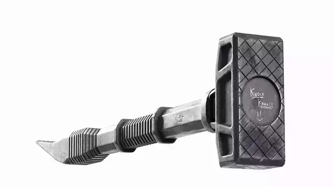 Gerber Ding Dong Breaching Hammer Low-poly 3D model