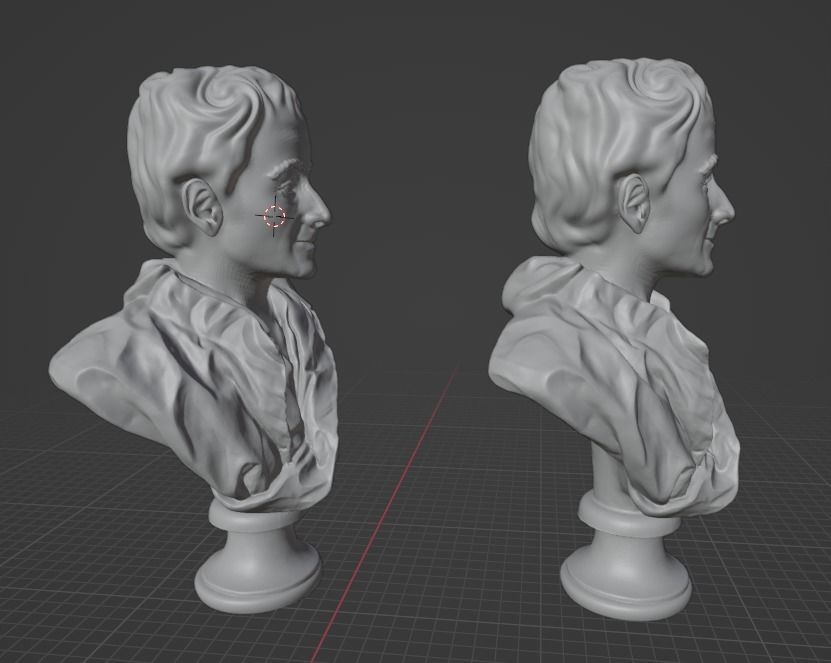 Denis Diderot 3D print model_16