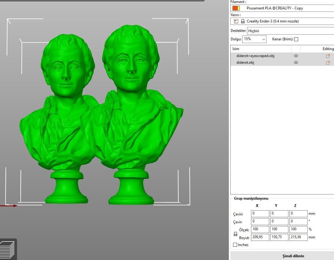 Denis Diderot 3D print model_5