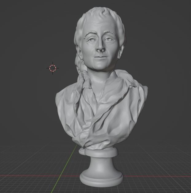 Denis Diderot 3D print model_3