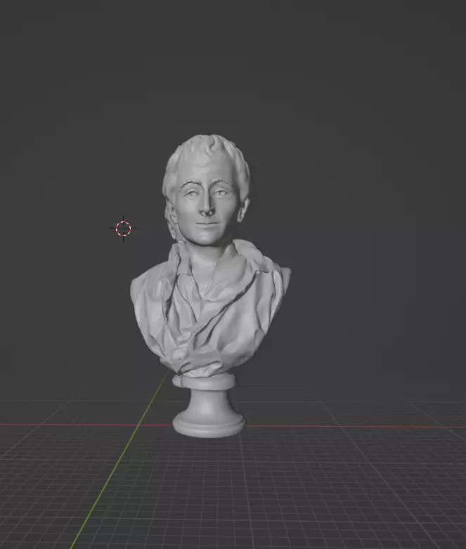 Denis Diderot 3D print model_0