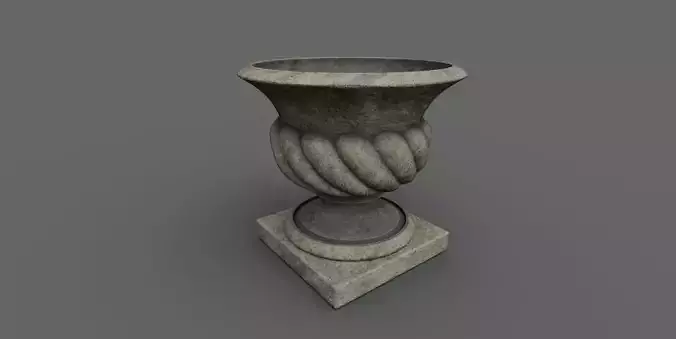 planter stone urn