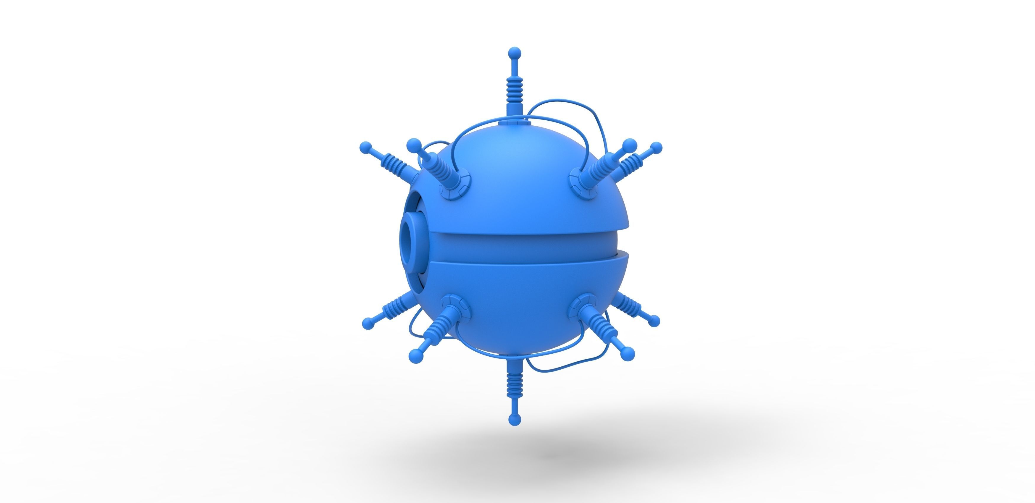 Thinker orb 3D print model_14