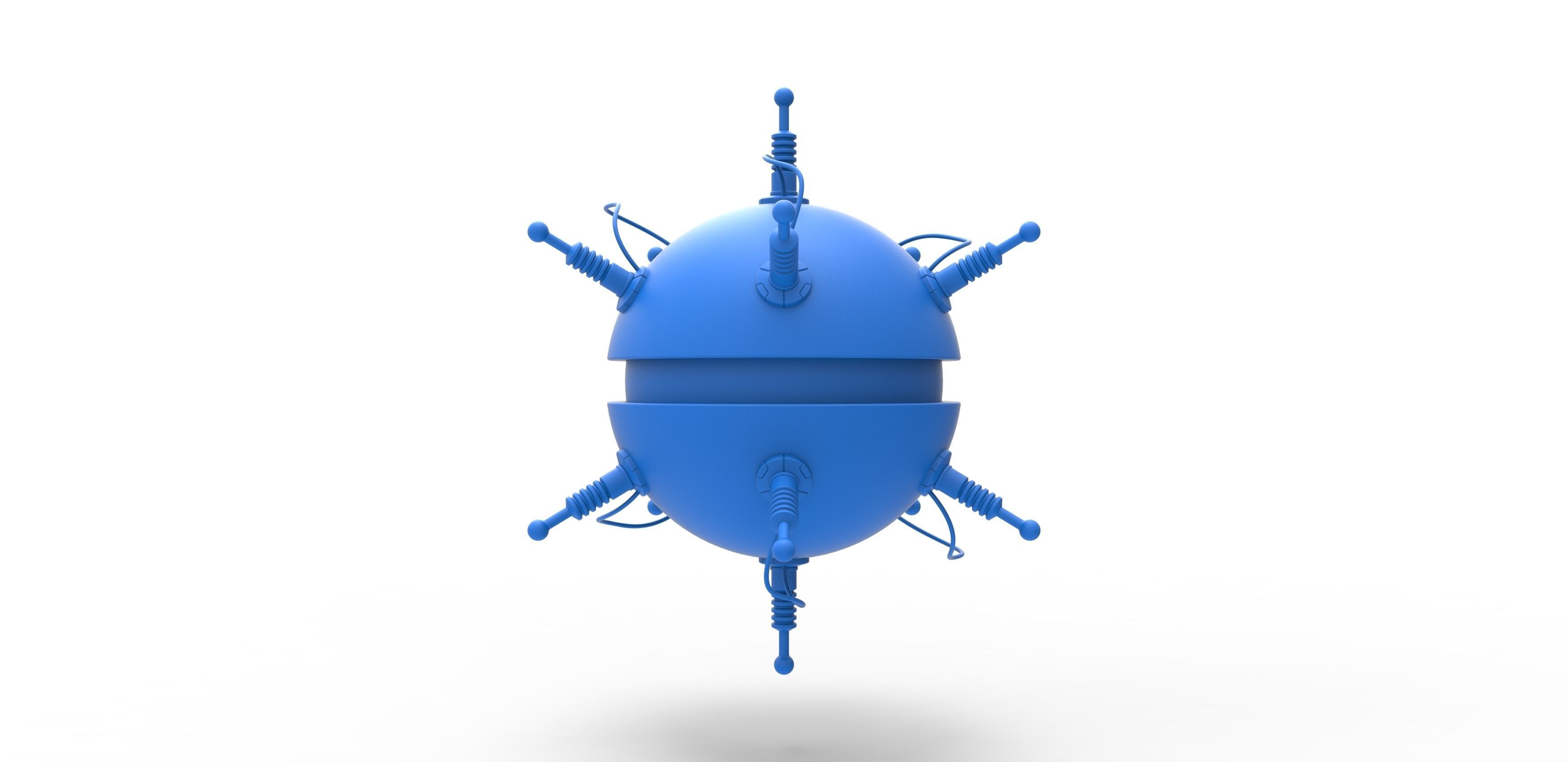 Thinker orb 3D print model_17