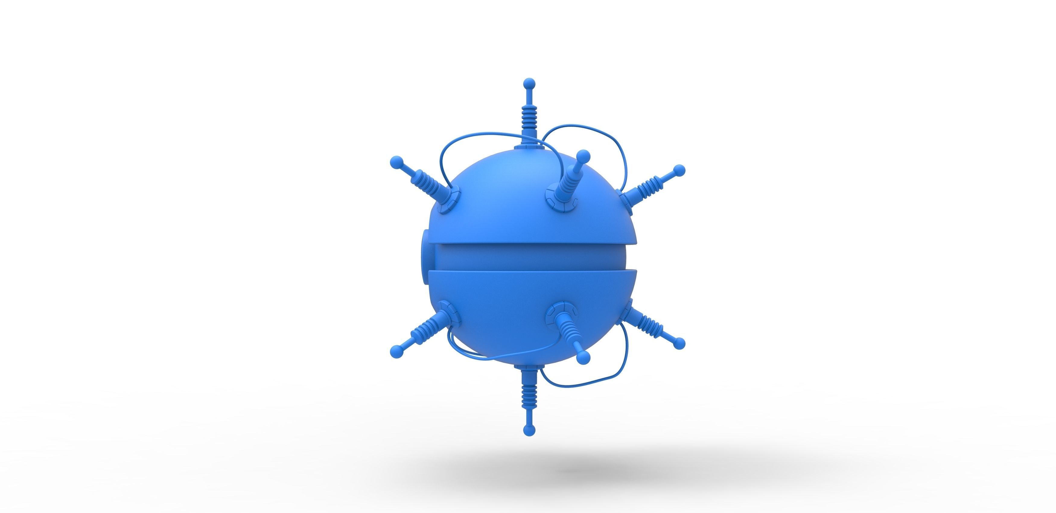 Thinker orb 3D print model_15