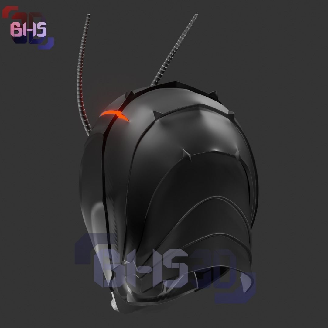 KR Blacksun Helmet 3D print model_3