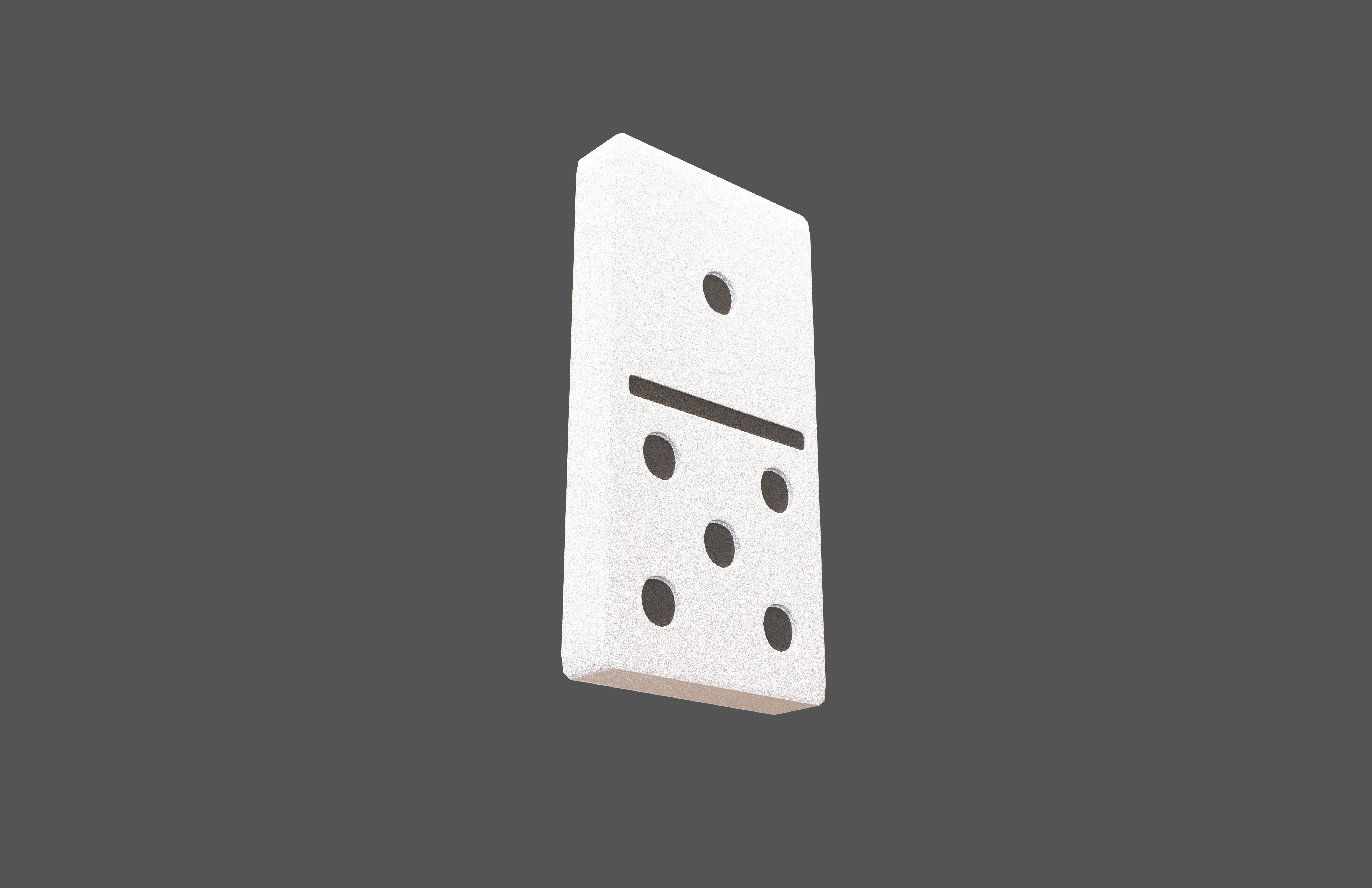 Dominoes V4 Pack 01 Low-poly 3D model_37