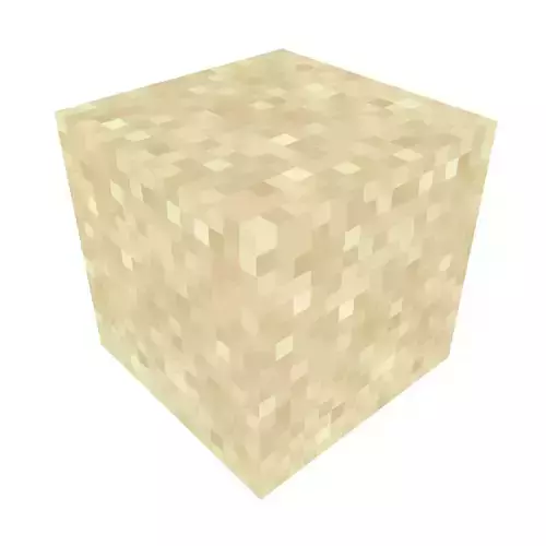 MINECRAFT SAND BLOCK  Low-poly 3D model