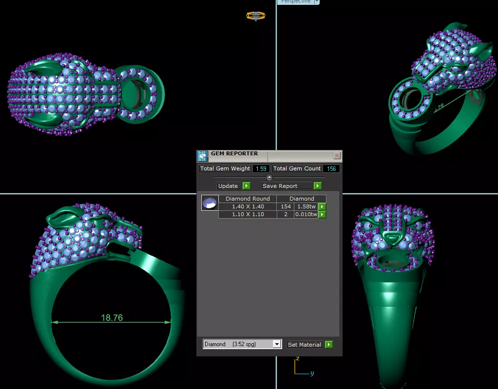 ring puma 3D print model_0