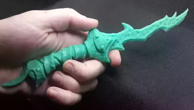Brute dagger 3d print 3D print model