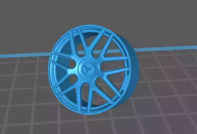 GT63 Wheels  3D print model