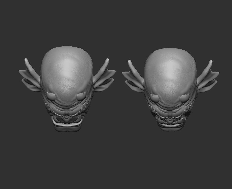 Etrigan - Headsculpt for Action figures 3D print model 3D print model_9