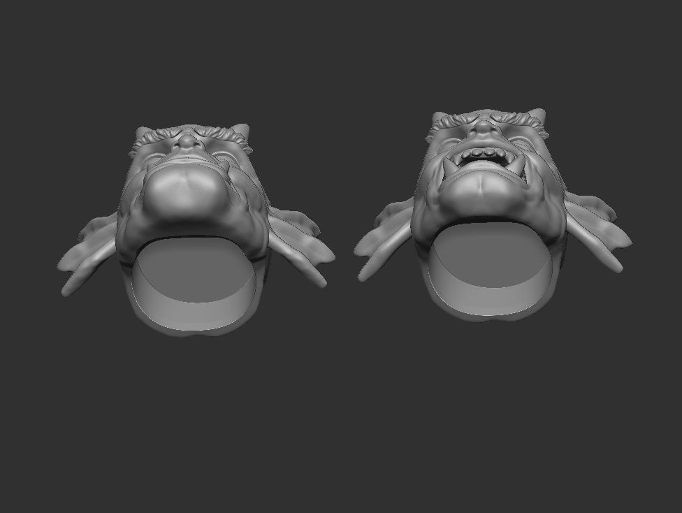 Etrigan - Headsculpt for Action figures 3D print model 3D print model_8