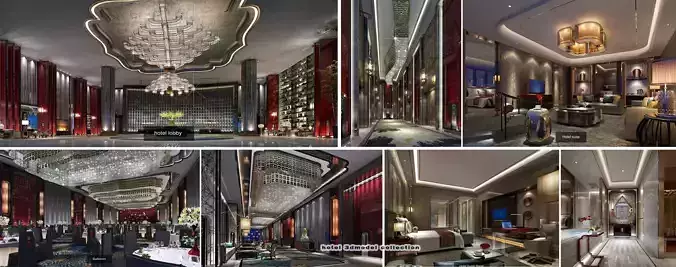 High end hotel collection