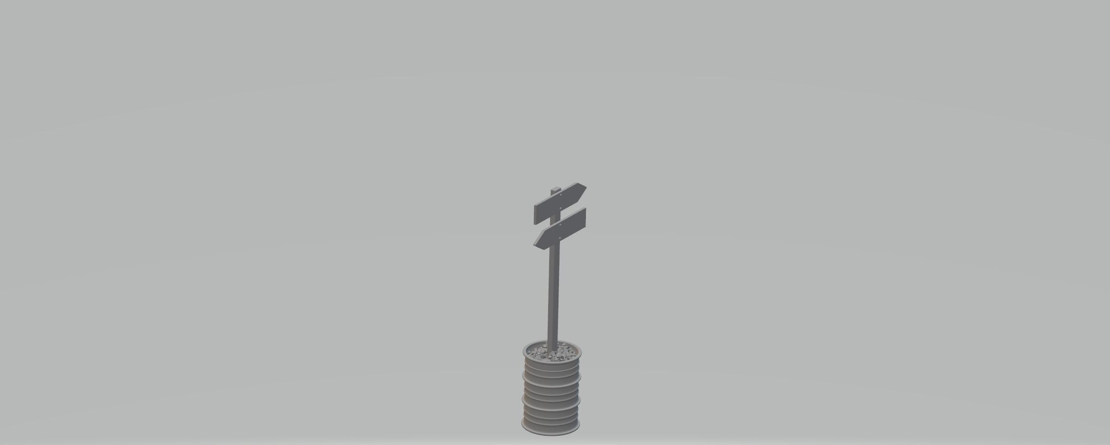 Oil barrel with cartel 3 3D print model_2