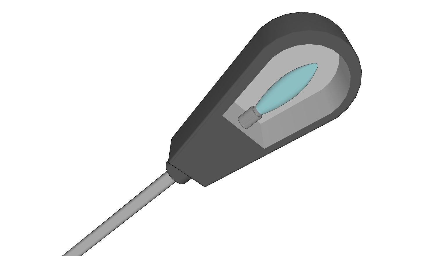 Lamp Post - Light Pole - Light Post - Street Light - Group 01 3D model_6