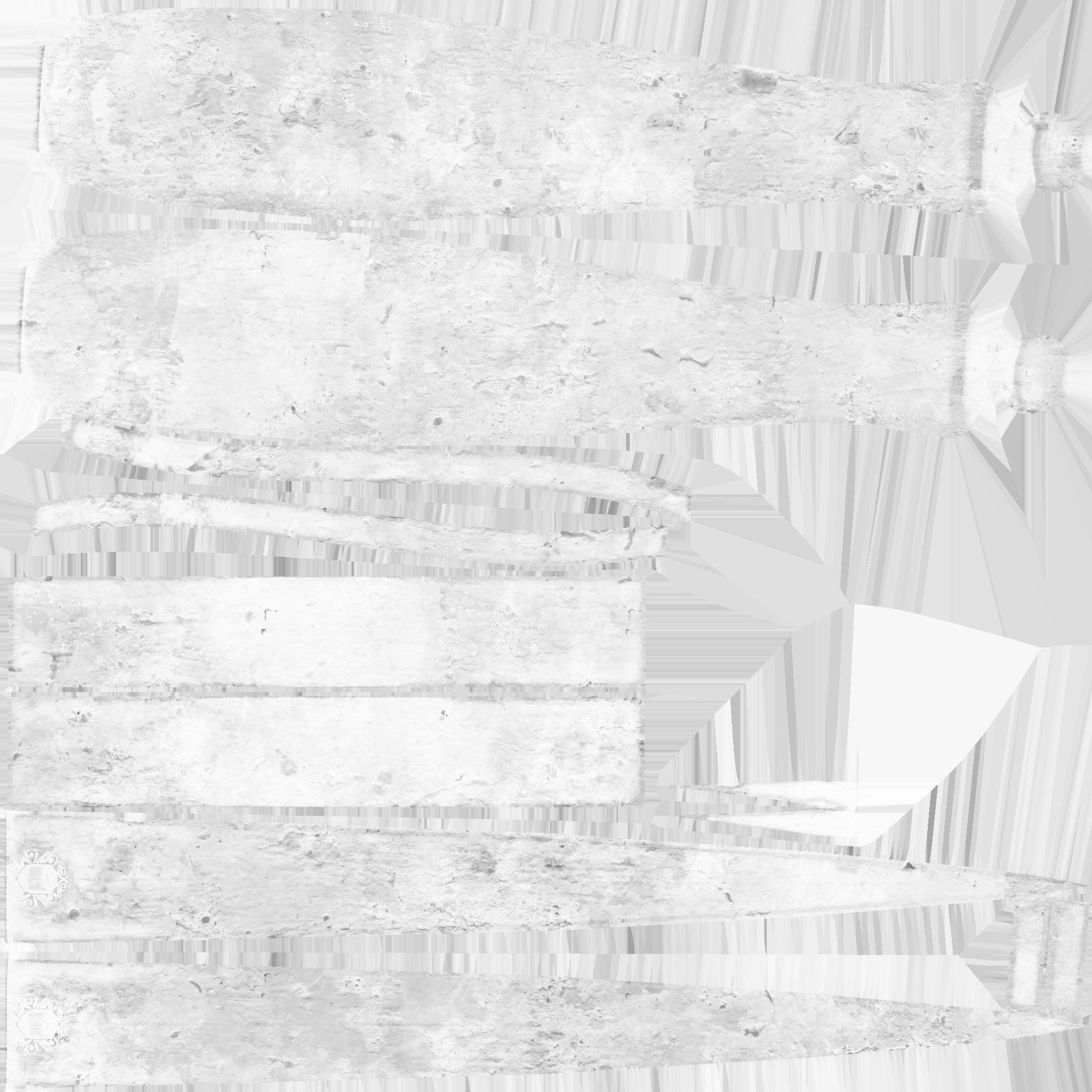 Fighting Knife Low-poly 3D model_10