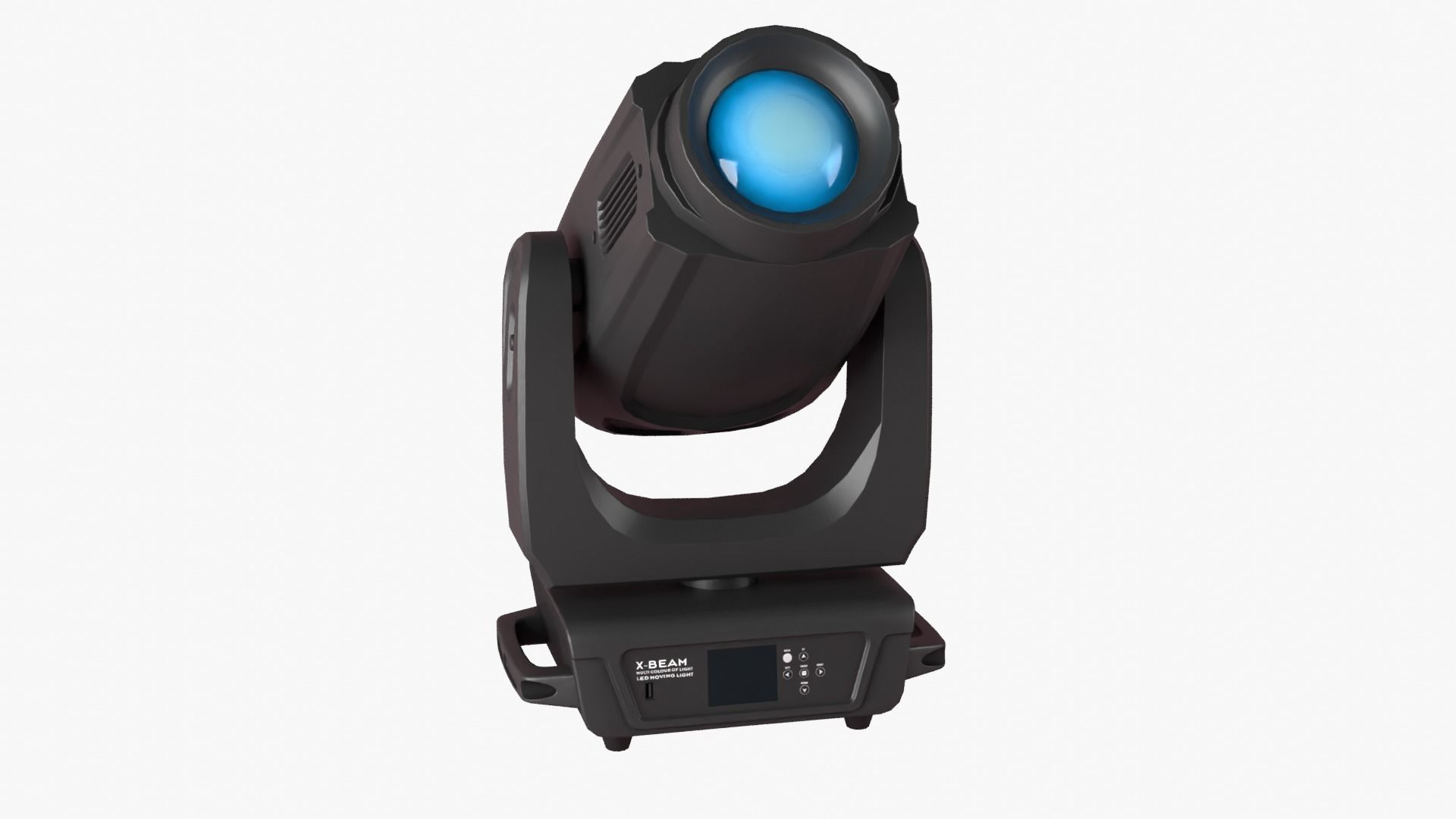 Moving Light Low-poly 3D model_11