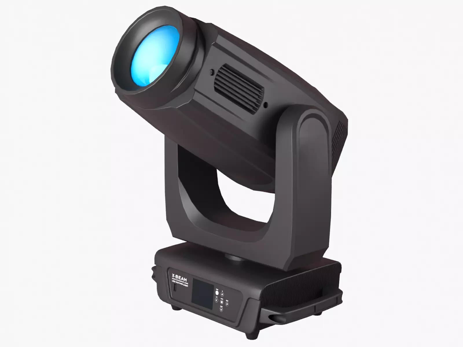 Moving Light Low-poly 3D model_0