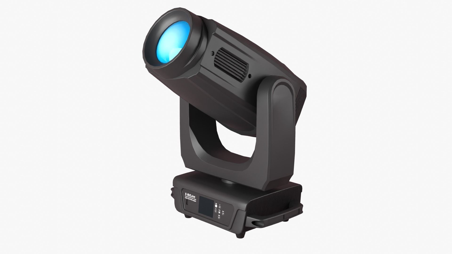 Moving Light Low-poly 3D model_1