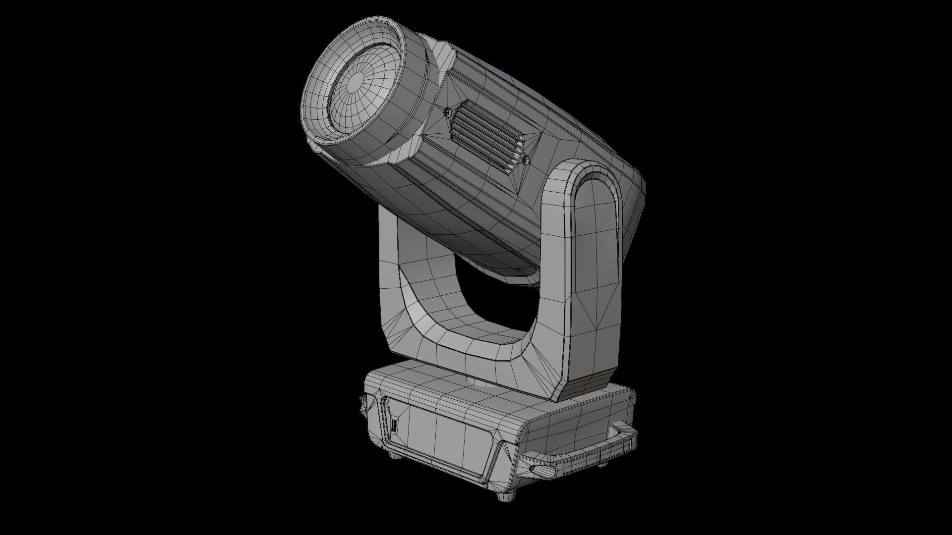 Moving Light Low-poly 3D model_14