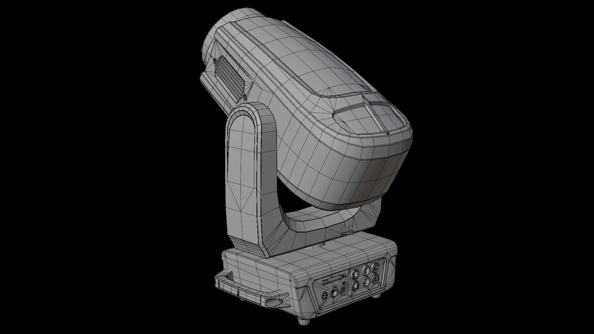 Moving Light Low-poly 3D model_15