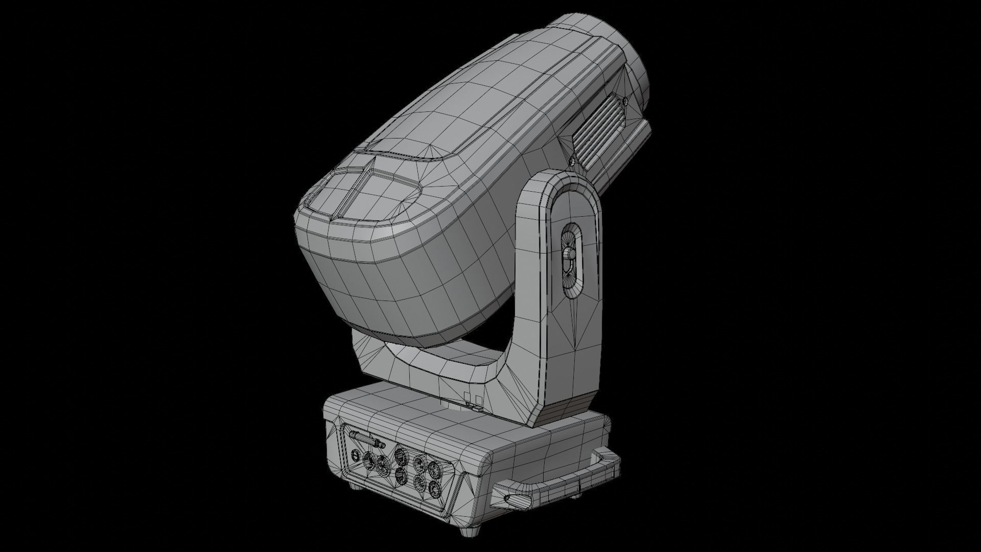 Moving Light Low-poly 3D model_16