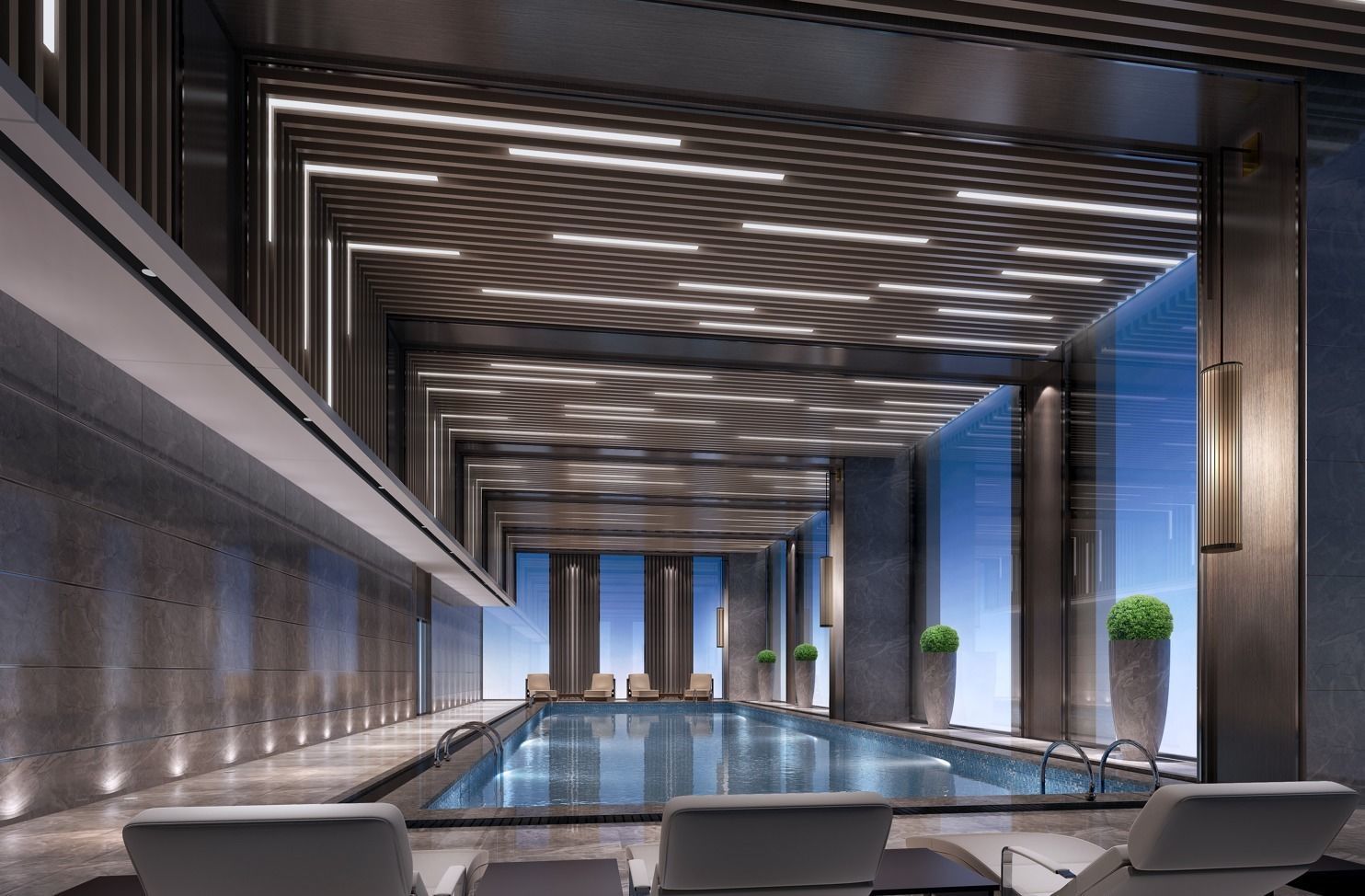 swimming pool  3D model_1