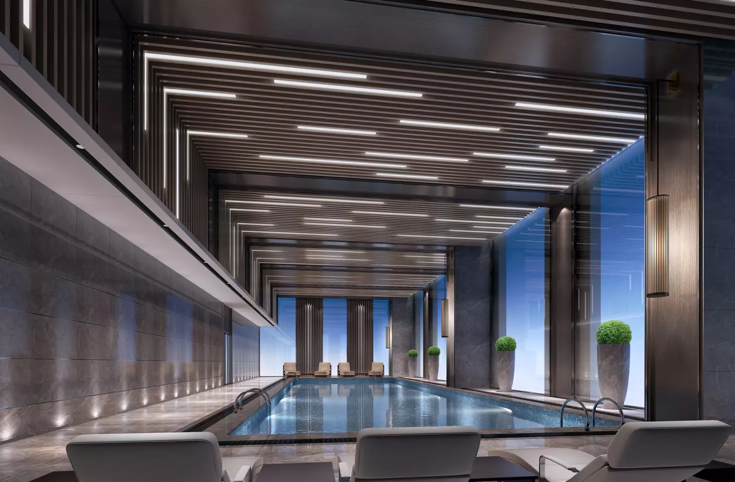 swimming pool  3D model_0