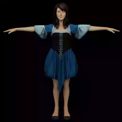 Girl Character for story telling games 