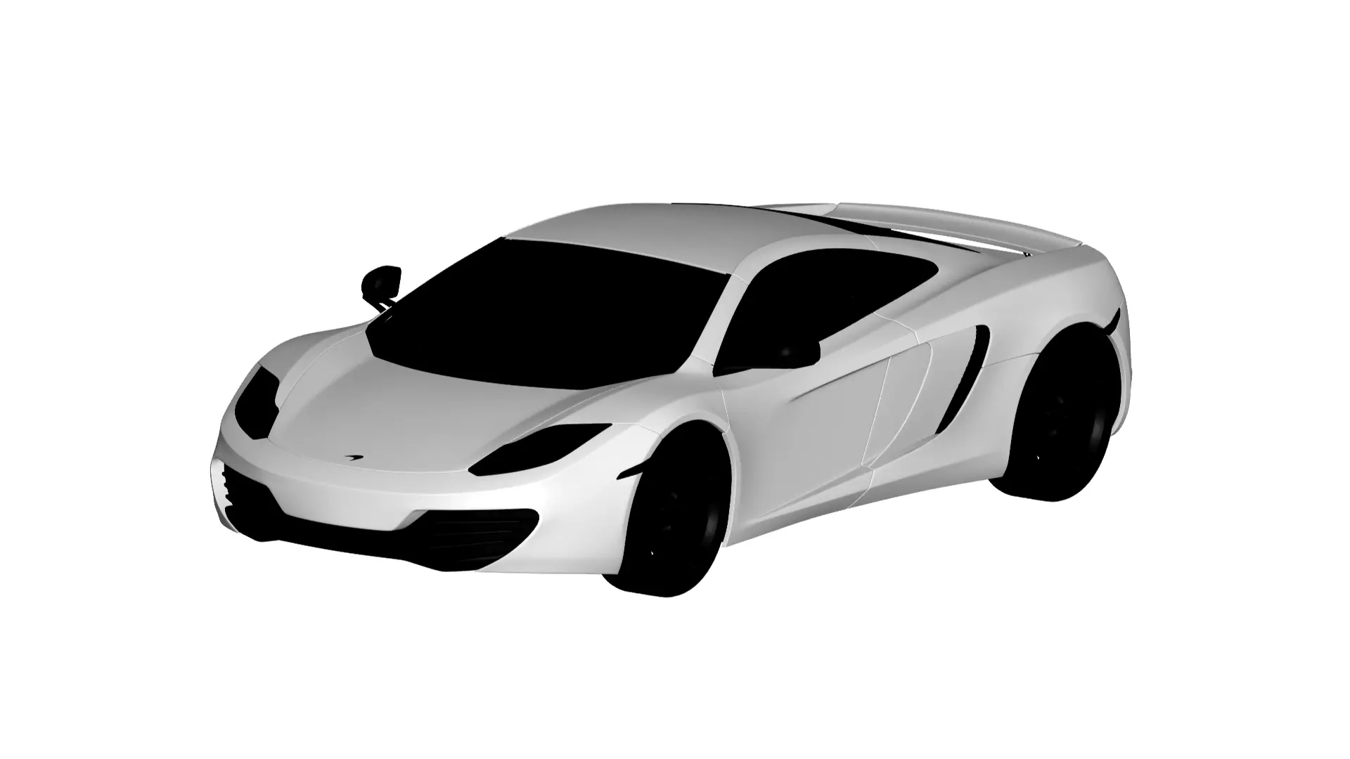 McLaren MP4 3D model