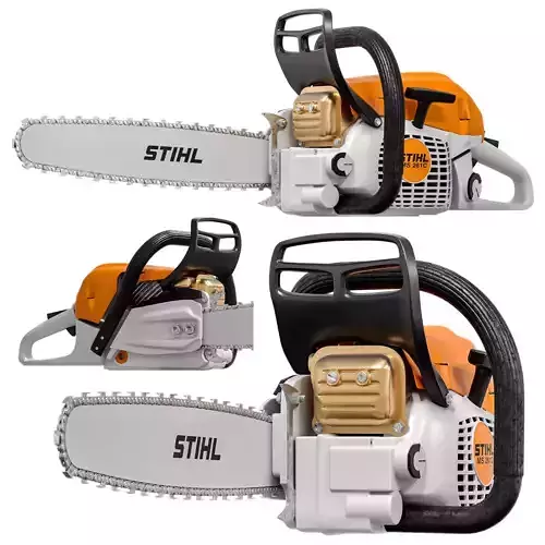 Chainsaw STIHL MS 261 C-M 3D model