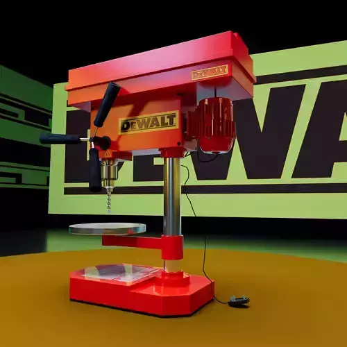 3d Drilling machine 3D model