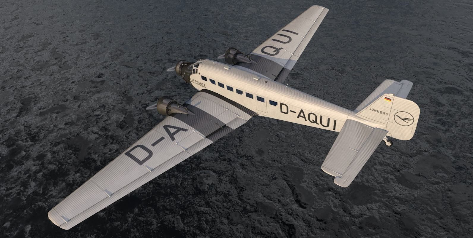 Junkers Ju-52 1m 3D model_9