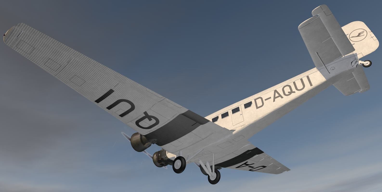 Junkers Ju-52 1m 3D model_12