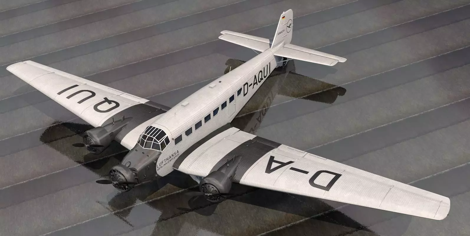 Junkers Ju-52 1m 3D model_0