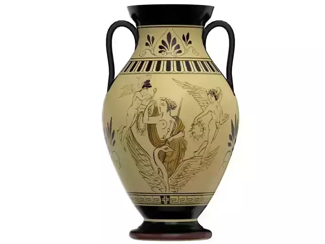 Amphora1 - Ancient Greek Pottery 3D model