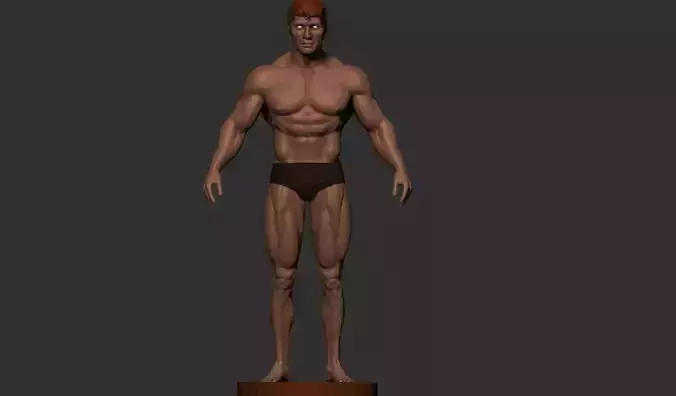 Arnold Schwarzenegger 3D model 3D print model