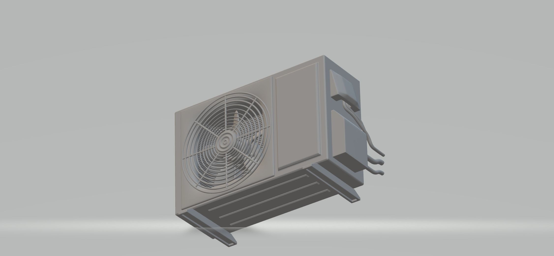 Air conditioner outdoor unit 3D model 3D printable | CGTrader