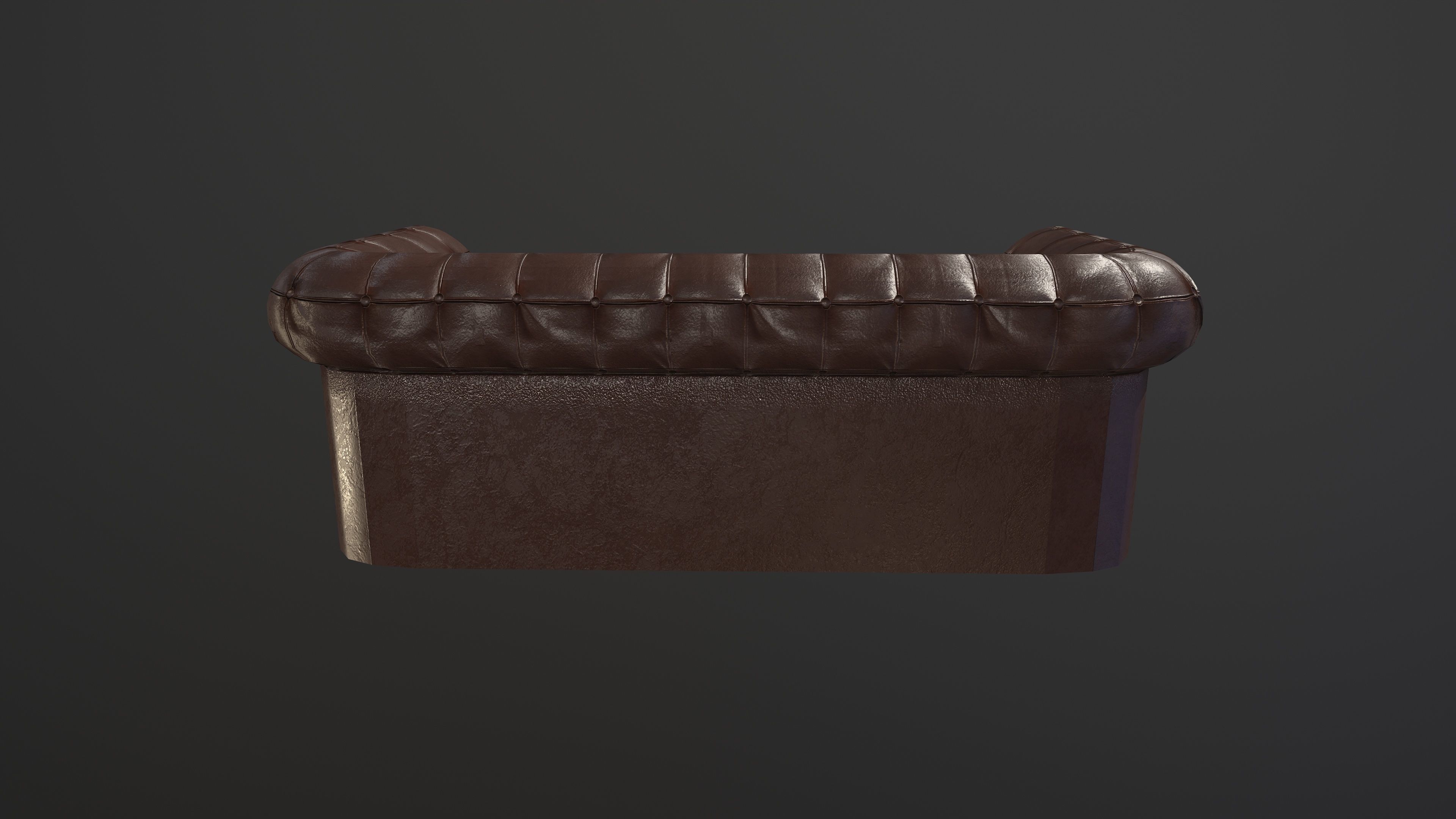 Chesterfield Couch 3D model_5