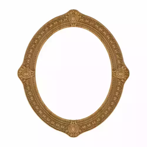 Carved picture frame STL