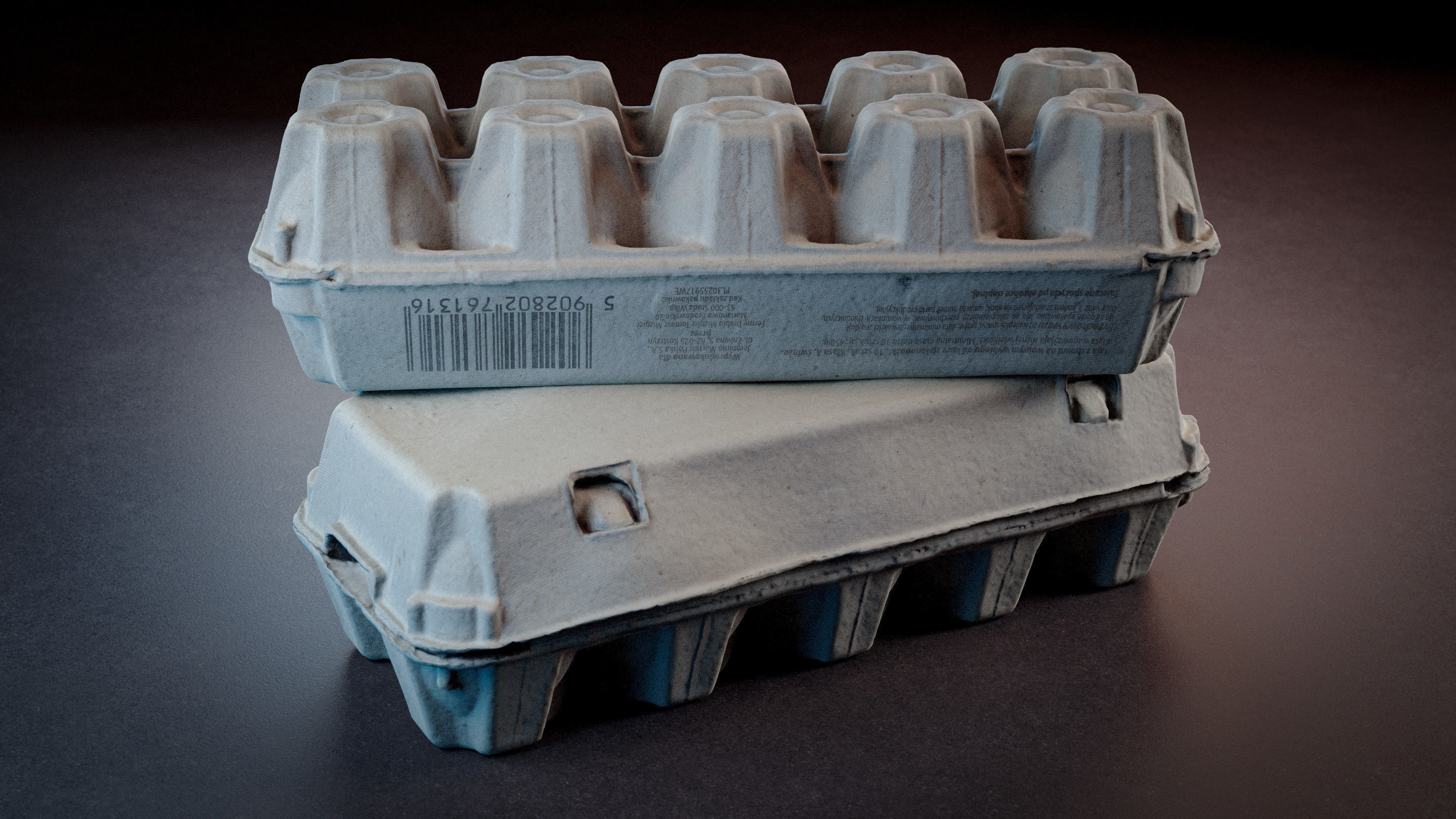 Egg Box -02- Photogrammetry 3D model_8